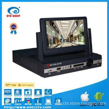 7inch LCD Security DVR with P2P remote operation